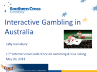 The impact of partial liberalization of internet gambling: a comparison of internet and non-internet gamblers