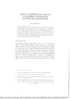 Implied contractual rights to academic freedom in Australian universities
