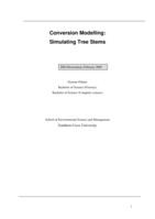 Conversion Modelling: Simulating Tree Stems