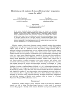 Identifying at-risk students: is it possible in a tertiary preparation course for adults?