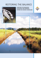 Restoring the balance : guidelines for managing floodgates and drainage systems on coastal floodplains