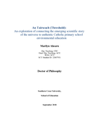 An Tairseach (Threshold): An exploration of connecting the emerging scientific story of the universe to authentic Catholic primary school environmental education