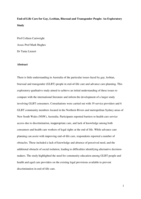 End-of-life care for gay, lesbian, bisexual and transgender people