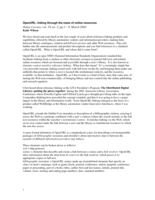 Open URL: linking through the maze of online resources