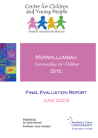 Murwillumbah Communities for Children Site: final evaluation report