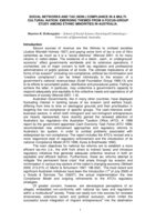 Social networks and tax (non-) compliance in a multicultural nation: emerging themes from a focus-group study among ethnic minorities in Australia