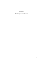 The Story of Rose Bower : Exegesis