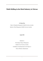 Multi-skilling in the hotel industry in Taiwan