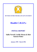 Health C.H.I.P.s: initial report