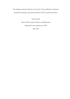 The changing carbonate chemistry of coral reefs: ocean acidification, submarine groundwater discharge, and calcium carbonate (CaCO3) sediment dissolution