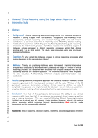 Midwives׳ clinical reasoning during second stage labour: report on an interpretive study