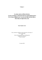 Landscapes of deception: a multi-modal exploration of the Indigenous cultural heritage values of Deception Bay, Southeast Queensland