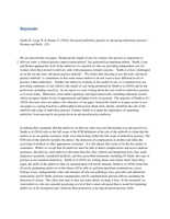 Rejoinder to Smith, R., Leap, N. & Homer, C 2010, Advanced midwifery practice or advancing midwifery practice?