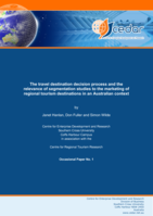 The travel destination decision process and the relevance of segmentation studies to the marketing of regional tourism destinations in an Australian context