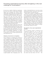 Editorial: Promoting organisational recovery after wrongdoing: is this next challenge for nurse leaders?