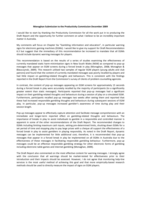 Submission to the Productivity Commission