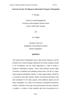 Land from the sea: The mangrove afforestation program of Bangladesh