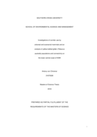 Investigations of corridor use by arboreal and scansorial mammals and an analysis of yellow-bellied glider (<em>Petaurus australis</em>) populations and connectivity on the lower central coast of NSW