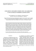 Scuba diving and marine conservation: collaboration at two Australian subtropical destinations