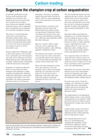 Sugarcane the champion crop at carbon sequestration