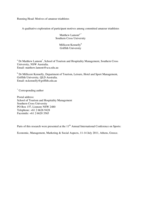 A qualitative exploration of participant motives among committed amateur triathletes