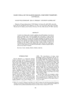 Hard corals of the Darwin region, Northern Territory, Australia