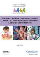 Supporting children and young people through change, loss and grief: an evaluation of the Seasons for Growth program