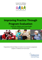 Improving practice through program evaluation