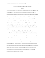 Transition and students with twice exceptionality