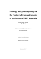 Pedology and geomorphology of the Northern Rivers catchments of northeastern NSW, Australia