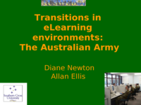 Transitions in eLearning environments: the Australian Army moves from interactive CD-ROMs to web-based learning resources