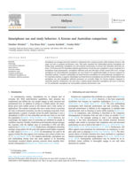 Smartphone use and study behavior: a Korean and Australian comparison