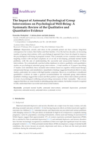 The impact of antenatal psychological group interventions on psychological well-being: a systematic review of the qualitative and quantitative evidence