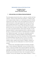 Machiavellian fantasy and the game of laws
