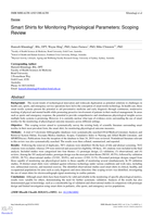 Smart shirts for monitoring physiological parameters: Scoping review