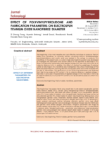 Effect of polyvinylpyrrolidone and fabrication parameters on electrospun titanium oxide nanofibres’ diameter