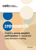 Enabling young people's participation in residential care decision-making