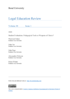 Student evaluations: pedagogical tools, or weapons of choice?