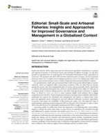 Editorial: Small-scale and artisanal fisheries: Insights and approaches for improved governance and management in a globalized context