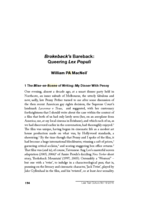 'Brokeback's' bareback: Queering Lex Populi