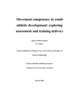 Movement competency in youth athletic development : exploring assessment and training delivery