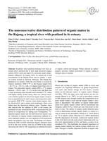 The nonconservative distribution pattern of organic matter in the Rajang, a tropical river with peatland in its estuary