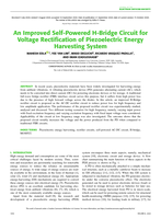 An improved self-powered H-bridge circuit for voltage rectification of piezoelectric energy harvesting system