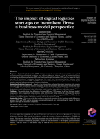 The impact of digital logistics start-ups on incumbent firms: a business model perspective Impact of digital logistics start-ups