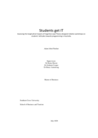 Students get IT: assessing the longitudinal impacts of cognitive load theory designed robotics workshops on students’ attitudes towards programming in Australia