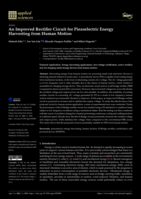 An Improved Rectifier Circuit for Piezoelectric Energy Harvesting from Human Motion