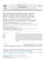 Effect of wheat species (Triticum aestivum vs T. spelta), farming system (organic vs conventional) and flour type (wholegrain vs white) on composition of wheat flour – Results of a retail survey in the UK and Germany – 2. Antioxidant activity, and phenolic and mineral content