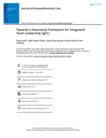 Towards a theoretical framework for Integrated Team Leadership (IgTL)