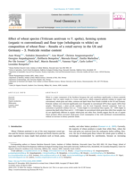 Effect of wheat species (Triticum aestivum vs T. spelta), farming system (organic vs conventional) and flour type (wholegrain vs white) on composition of wheat flour – Results of a retail survey in the UK and Germany – 3. Pesticide residue content