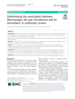 Determining the association between fibromyalgia, the gut microbiome and its biomarkers: A systematic review